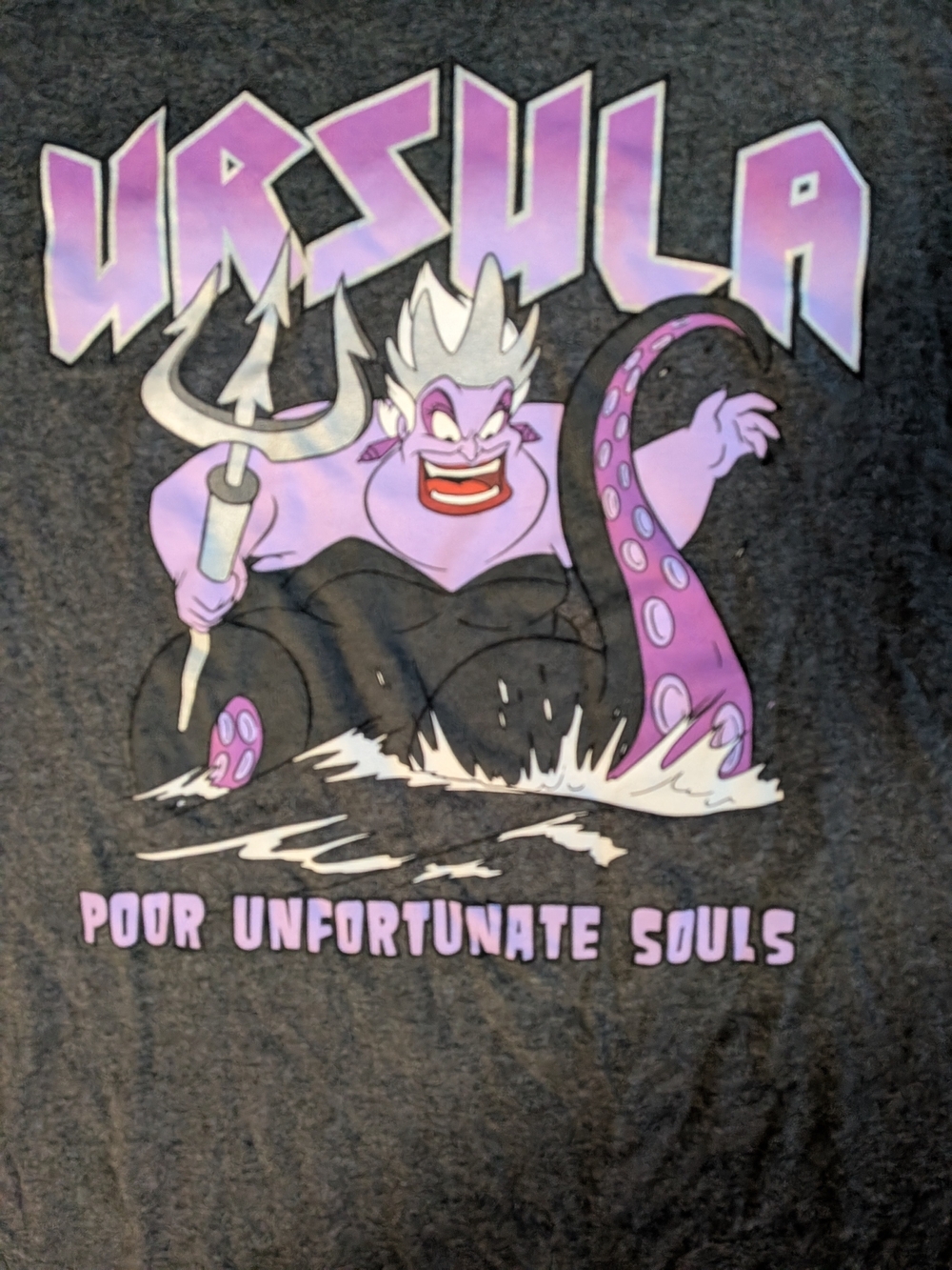 Disney Parks Ursula Poor Unfortunate Souls T-Shirt Men's XL The Little Mermaid - Picture 2 of 4